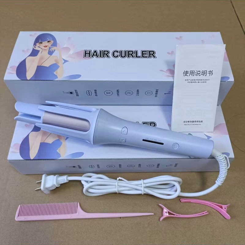 New Anion Automatic Hair Curler Fluffy Chicken Rolls Hair Curler Dormitory Portable Mini Electric Curler Long Lasting Curly Hair