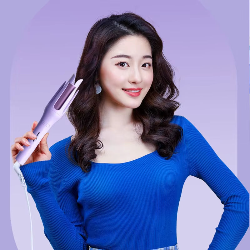 New Anion Automatic Hair Curler Fluffy Chicken Rolls Hair Curler Dormitory Portable Mini Electric Curler Long Lasting Curly Hair